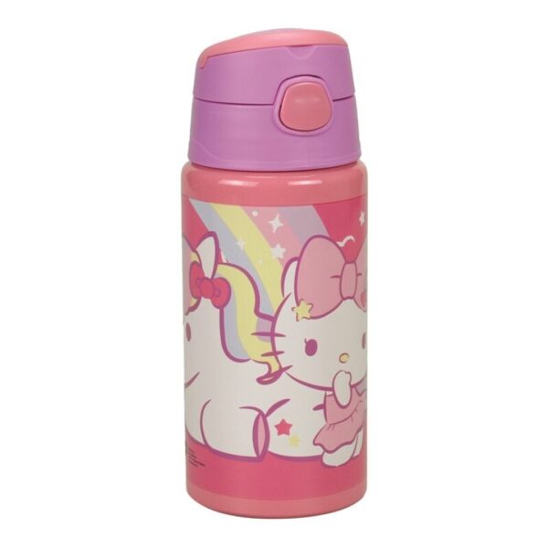 Botella Aluminio Flip Hello Kitty 500ml.