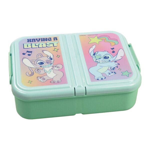 Sandwichera con 3 compartimentos Stitch