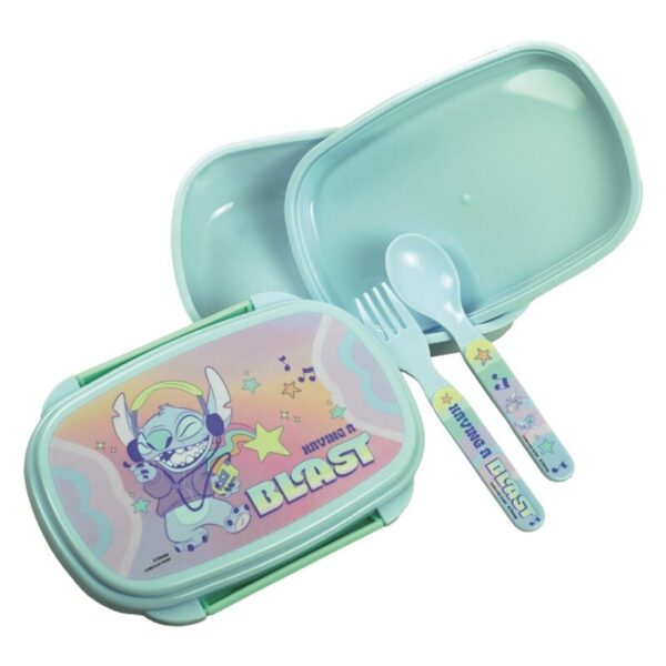 Sandwichera con cubiertos Stitch