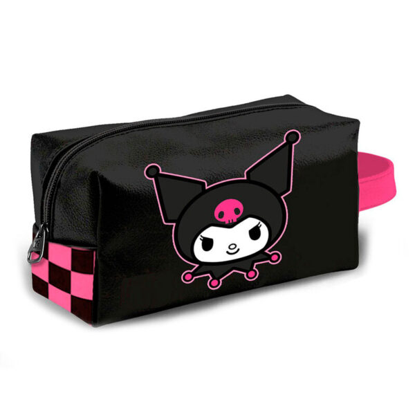 Neceser Kuromi Hello Kitty 27x13x13cm.