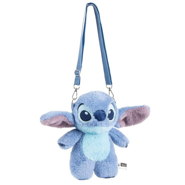 Bolso Peluche Stitch Disney 11x28x20cm.