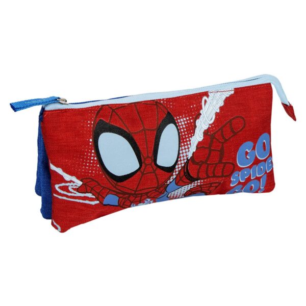 Portatodo Spidey Marvel triple 22,5x21,5x2cm