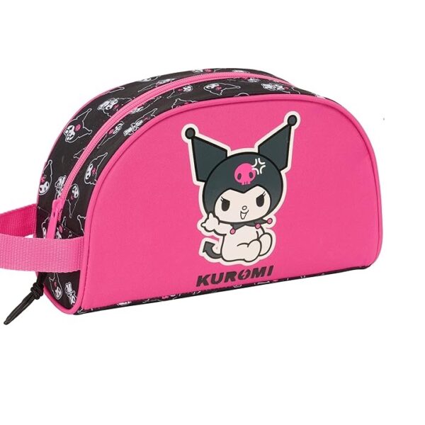 Neceser Grande Kuromi Adaptable a Carro,  26x16x9 cm