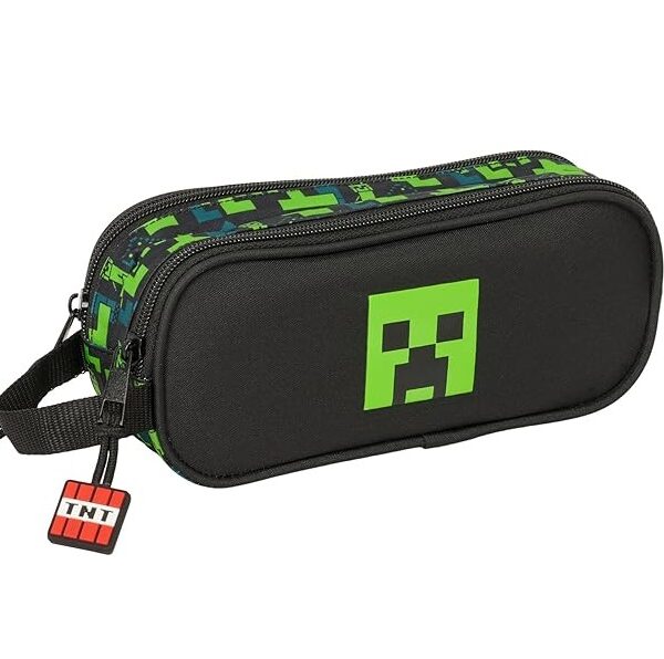 Portatodo Doble Minecraft Tnt 21X6X8Cm
