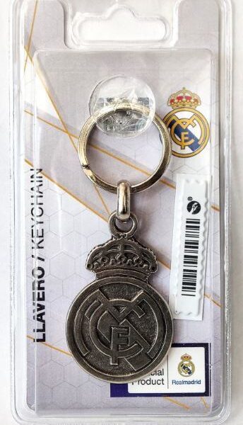 LLavero Real Madrid Plateado