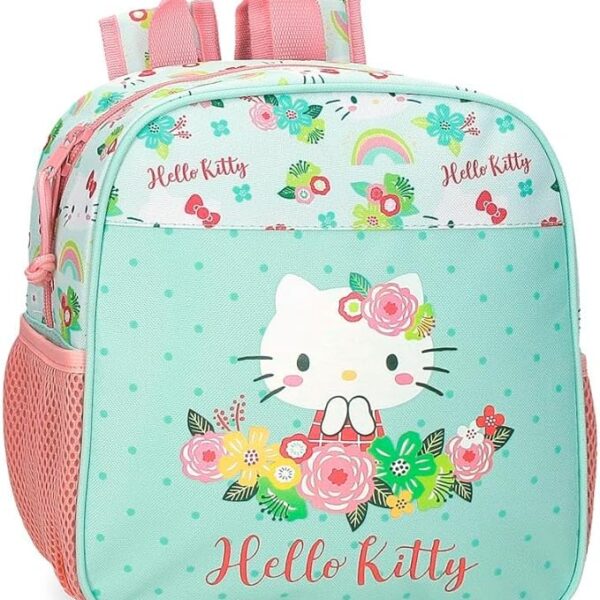 Mochila Guarderia Hello Kitty 23x25x10cm.