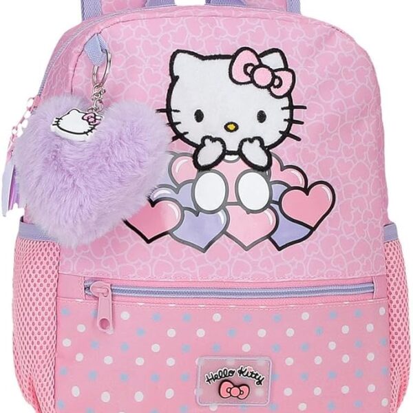 Mochila Infantil Hello Kitty 23x28x10cm.