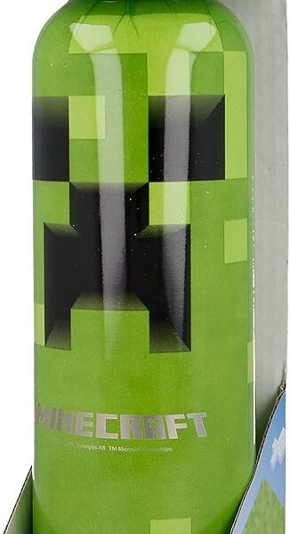 Botella Termo Acero Inox. Minecraft 515ml