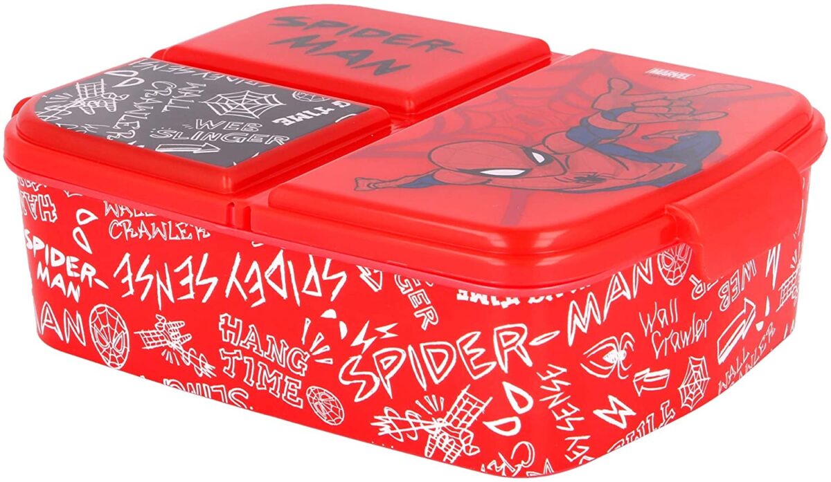 Sandwichera Multiple Spiderman Marvel - Imagen 1