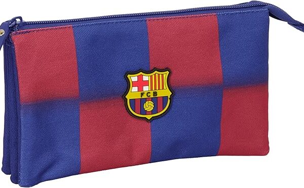 Portatodo Triple, F.C.Barcelona 22x3x12 cm