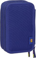 Plumier Triple 37 Pcs F.C.Barcelona 12.5X5.5X19.5Cm - Imagen 2