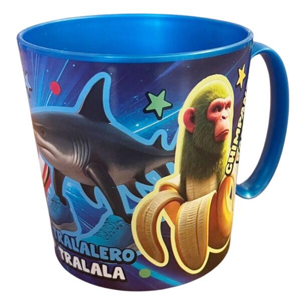 Taza Micro. 390ml Italian Brainrot