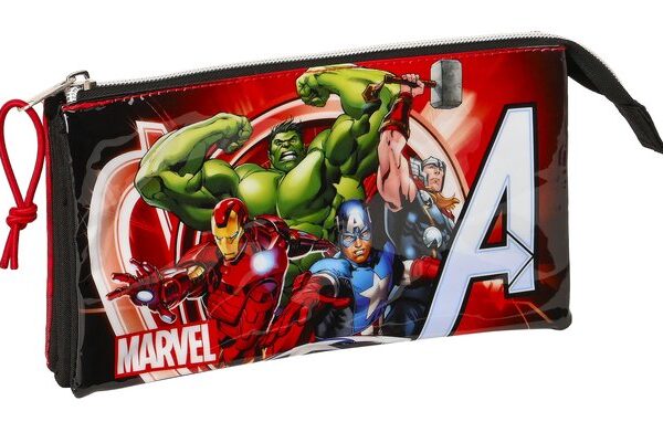 Portatodo Triple Avengers Infinity 22x3x12Cm