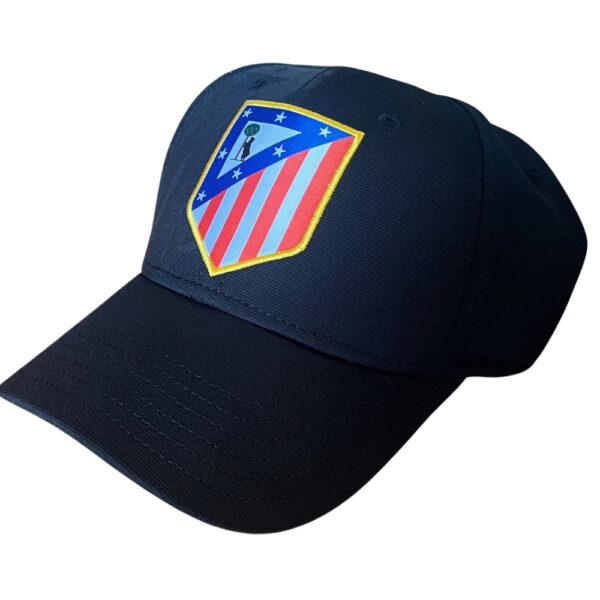 Gorra Negra Atletico de Madrid Adulto