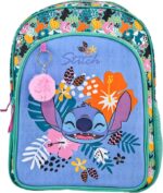 Mochila Doble Compartimento Stich Angel