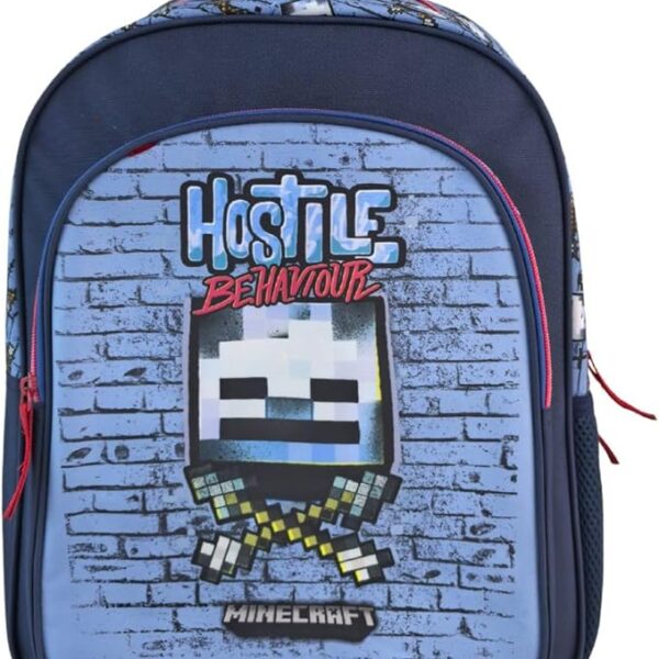 Mochila Minecraft Hostile compartimento