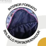 Mochila Minecraft Doble Compartimento + Carro Toybags 360º - Imagen 3