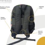 Mochila Americana Minecraft Hostile - Imagen 2