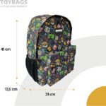 Mochila Americana Minecraft Hostile - Imagen 3