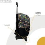 Mochila Minecraft Doble Compartimento+ Carro Toybags 360º - Imagen 3