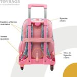 Mochila Stitch Pink Doble Compartimento + Carro Toybags 360º - Imagen 2