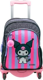 Mochila Kuromi Doble Compartimento + Carro Toybags 360º