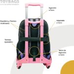 Mochila Kuromi Doble Compartimento + Carro Toybags 360º - Imagen 2