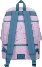 Mochila para portátil Disney Lovely Stitch  Adaptable a Carro Morado 31,5x44x15 cm - Imagen 3