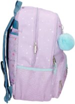 Mochila para portátil 13,3" Doble Compartimento Adaptable Disney Lovely Stitch  Morado 32x44x17 cm - Imagen 2