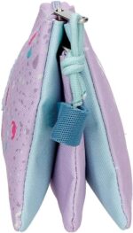 Estuche Triple Disney Lovely Stitch Morado 22x12x5 cm - Imagen 2