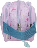 Estuche Triple Disney Lovely Stitch Morado 22x10x9 cm - Imagen 2