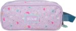 Estuche Triple Disney Lovely Stitch Morado 22x10x9 cm - Imagen 3