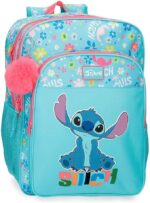 Mochila para portátil Doble Compartimento Adaptable Disney Aloha Stitch 30x40x13 cm