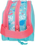 Estuche Triple Joumma Disney Aloha Stitch Azul 22x10x9 cm - Imagen 2