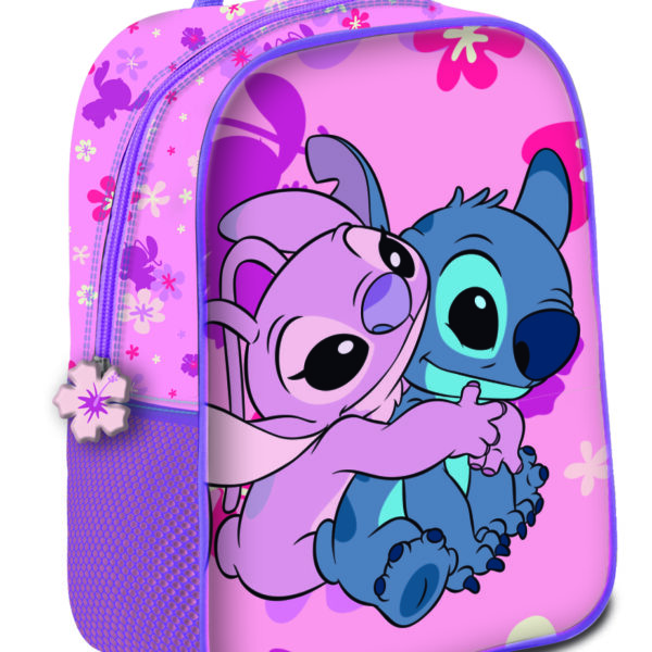 Mochila Mediana 3D Stitch Ibiscus Gir 31Cm