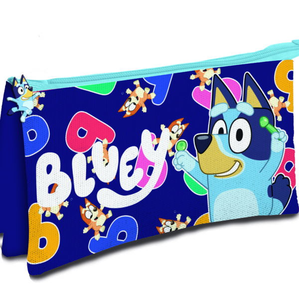 Portatodo Triple Bluey Miniplay 24X20Cm