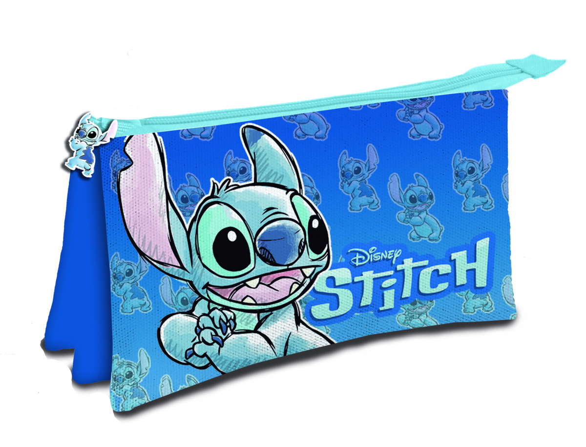 Portatodo Triple Stitch Blue 24X20Cm - Imagen 1
