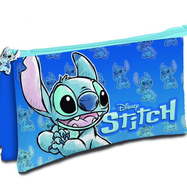 Portatodo Triple Stitch Blue 24X20Cm