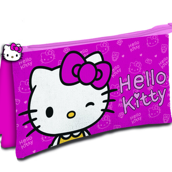 Portatodo Triple Hello Kitty My Style 24X20Cm