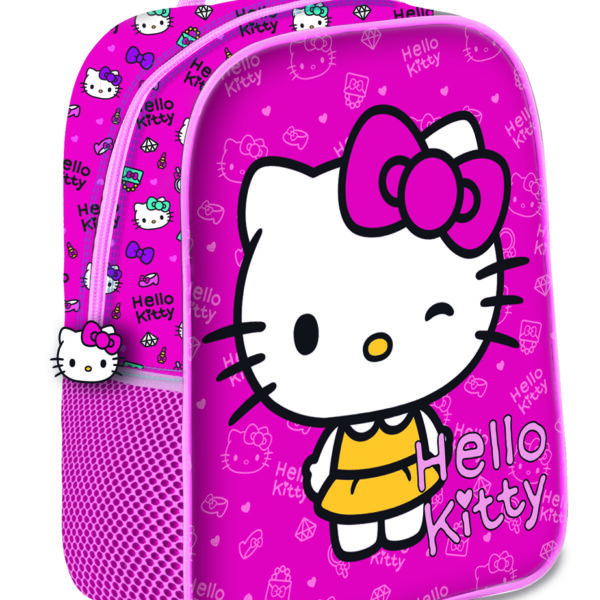 Mochila Mediana 3D Hello Kitty My Style 31Cm