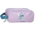 Estuche Triple Disney Lovely Stitch Morado 22x10x9 cm