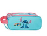 Estuche Triple Joumma Disney Aloha Stitch Azul 22x10x9 cm
