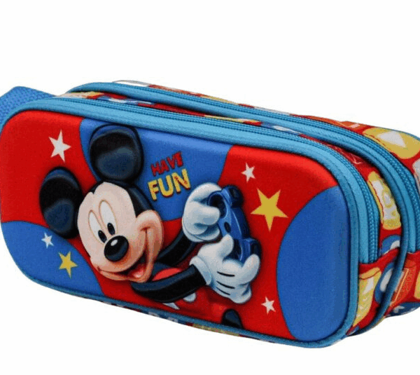 Portatodo 3D Mickey Disney Doble 10x22,5x7cm