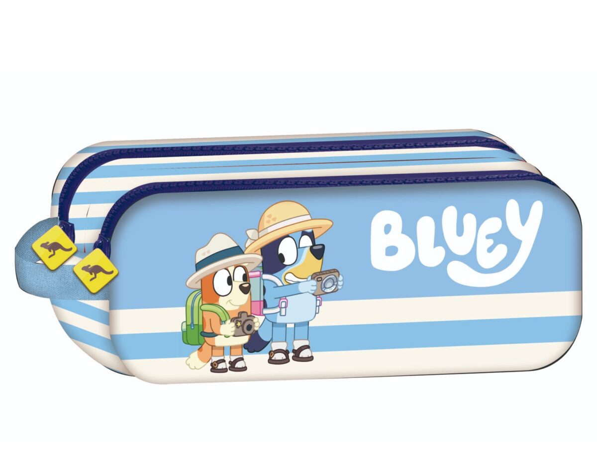 Portatodo Ovalado Bluey Turist 24X20Cm - Imagen 1