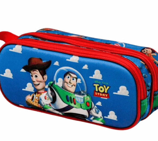 Portatodo 3D Buzz and Woody Toy Story Doble 10x22,5x7cm.