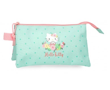 Portatodo Triple Hello Kitty 23x9x7cm.