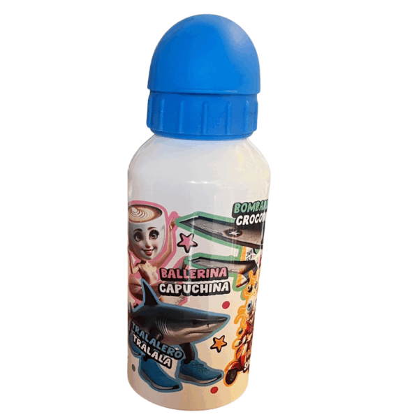 Botella Aluminio Peq. Italian Brainrot 400ml