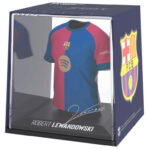 Figura Mini Camiseta Lewandowski FC Barcelona 9,5cm.