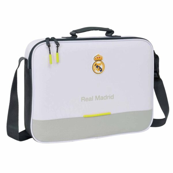 Cartera Extraescolares Real Madrid 25/26  38x6x28cm.