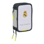 Plumier Real Madrid 25/26 37pzs Triple 12,5x5,5x19,5cm.